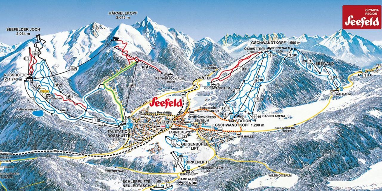 The Seefeld Retreat - Central Family Friendly Apartments - Mountain Views Seefeld in Tirol Luaran gambar
